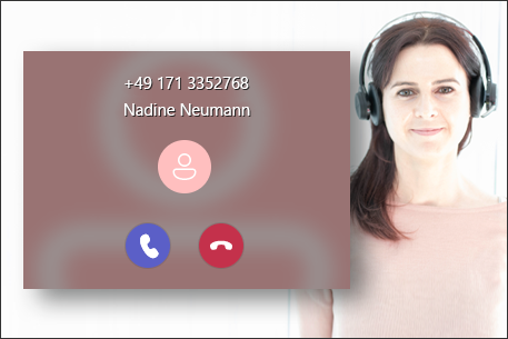 estos Rufnummern-Auflösung in Microsoft Teams - Bild farbig mit Nadine Neumann