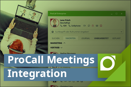 ProCall Enterprise - Integration ProCall Meetings Service Release4 - Header-Bild