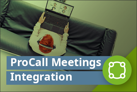 ProCall Meetings Integration Grafik