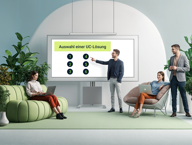 Personen, die eine UC Lösung aussuchen.