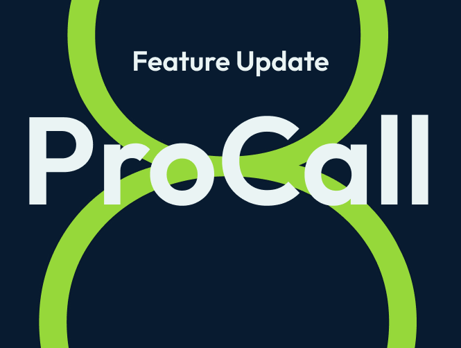 Feature Update ProCall 8