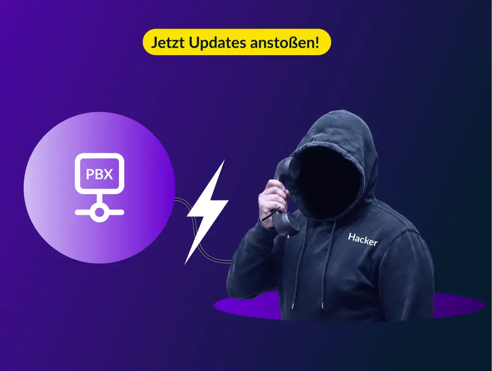 Veraltete Telefonanlagen werden zum Sicherheitsrisiko - jetzt updaten und Hackern das Leben schwer machen.